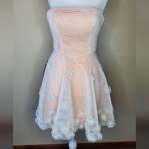 Bebe strapless dress size 2